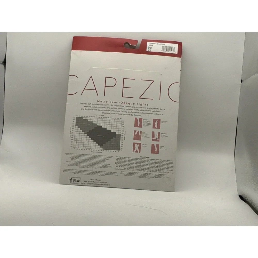 Capezio Ultra Soft Transition Body light S/M Matte Semi-opaque Tights Beige Shad
